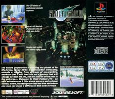 cover Final Fantasy 7 euro